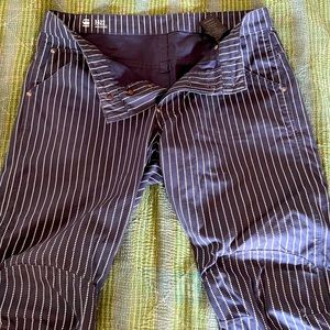 G-star Raw Elwood Pharrell Williams Navy Wabash Stripe Pants.
#Gstar
#pharrell